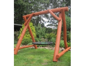 Massivholz Gartenschaukel...