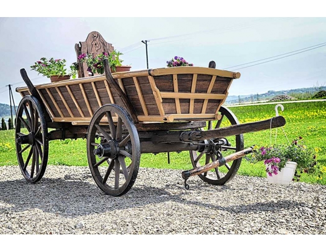 Fuhrwerk Leiterwagen Heuwagen WILHELM...