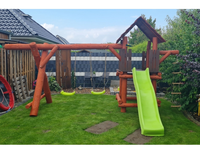 Massivholz Spielturm ANTON...