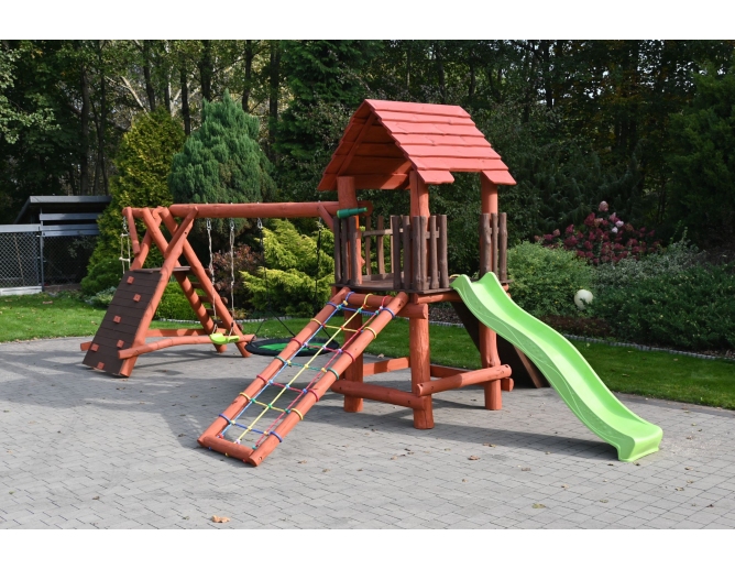 Massivholz Spielturm LUKAS...