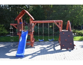 Massivholz Spielturm THEO...