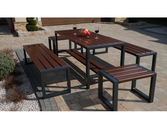 Gartenmöbel Set MODERN 2 Sitzgruppen...