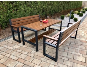 Gartenmöbel Set MODERN 4...