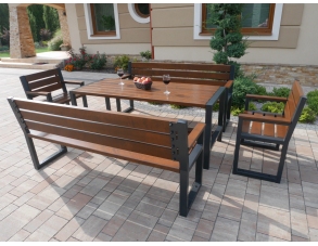 Gartenmöbel Set MODERN 6...