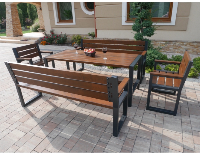 Gartenmöbel Set MODERN 6 Sitzgruppen...