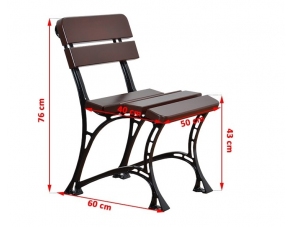 Gartenstuhl ROYAL 1 Stuhl... 2