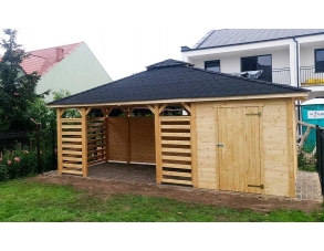 Gartenpavillon aus Holz... 2