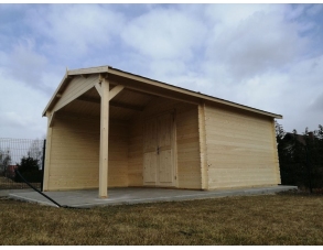 Gartenpavillon aus Holz...