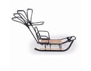 Schlitten aus Metall Rot... 2