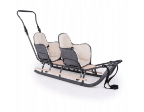 Doppelschlitten aus Metall...