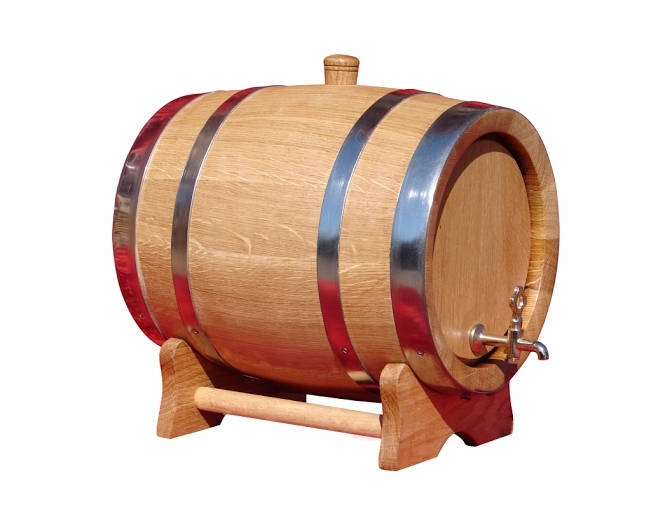 Eichenfass 50 Liter mit Zapfhahn aus...