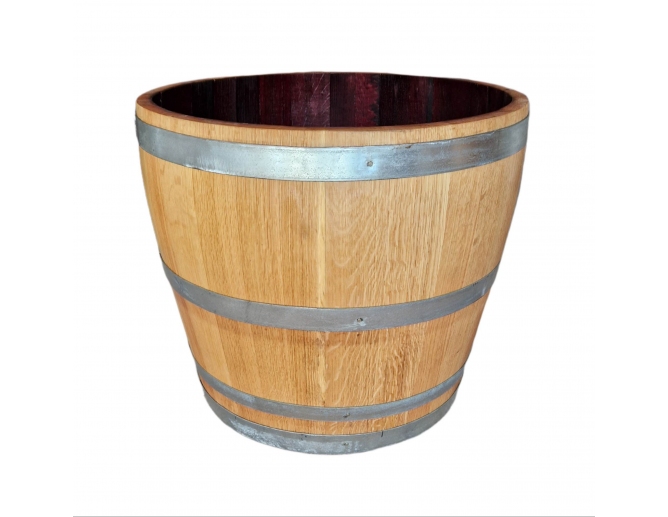 Blumenkübel aus Weinfass aus...