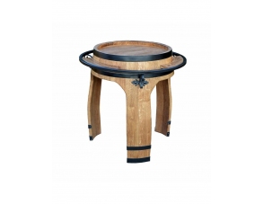 Kaffeetisch aus Eichenfass...