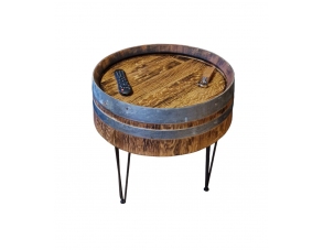 Kaffeetisch aus Eichenfass... 2