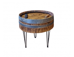 Kaffeetisch aus Eichenfass...