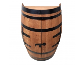 Minibar aus Eichenfass-Bar...