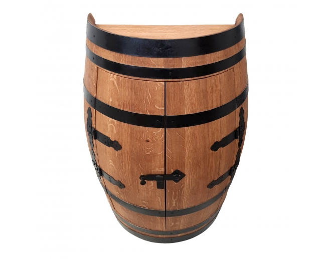 Minibar aus Eichenfass-Bar 95 cm...