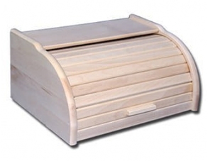 Brotkasten aus Buchenholz...