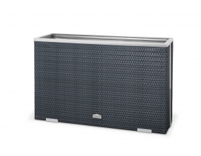 Blumentopf aus Metall SILVA...