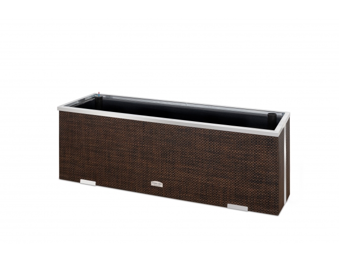 Blumentopf aus Metall ROSARIA mit...