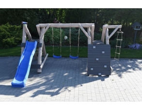 Massivholz Spielturm KARL 2...