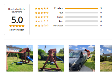 Echte Kundenmeinungen 2025: Spielturm NOAH 