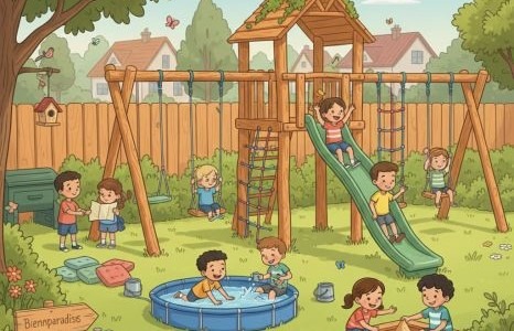 10 kreative Gartenspiele für Kinder: Spaß und Abenteuer im Freien